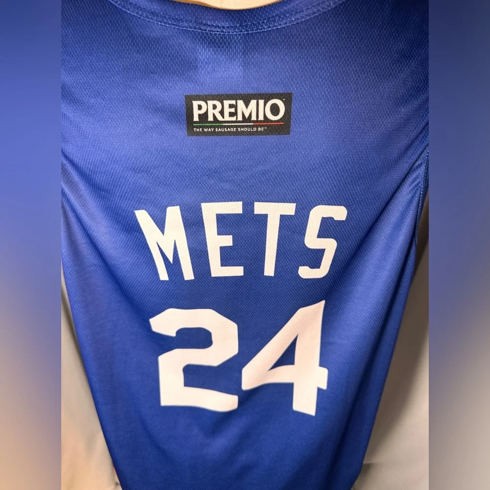 New York Mets #24 Jersey Tank Top Men’s LG Blue Orange MLB BDA Sports